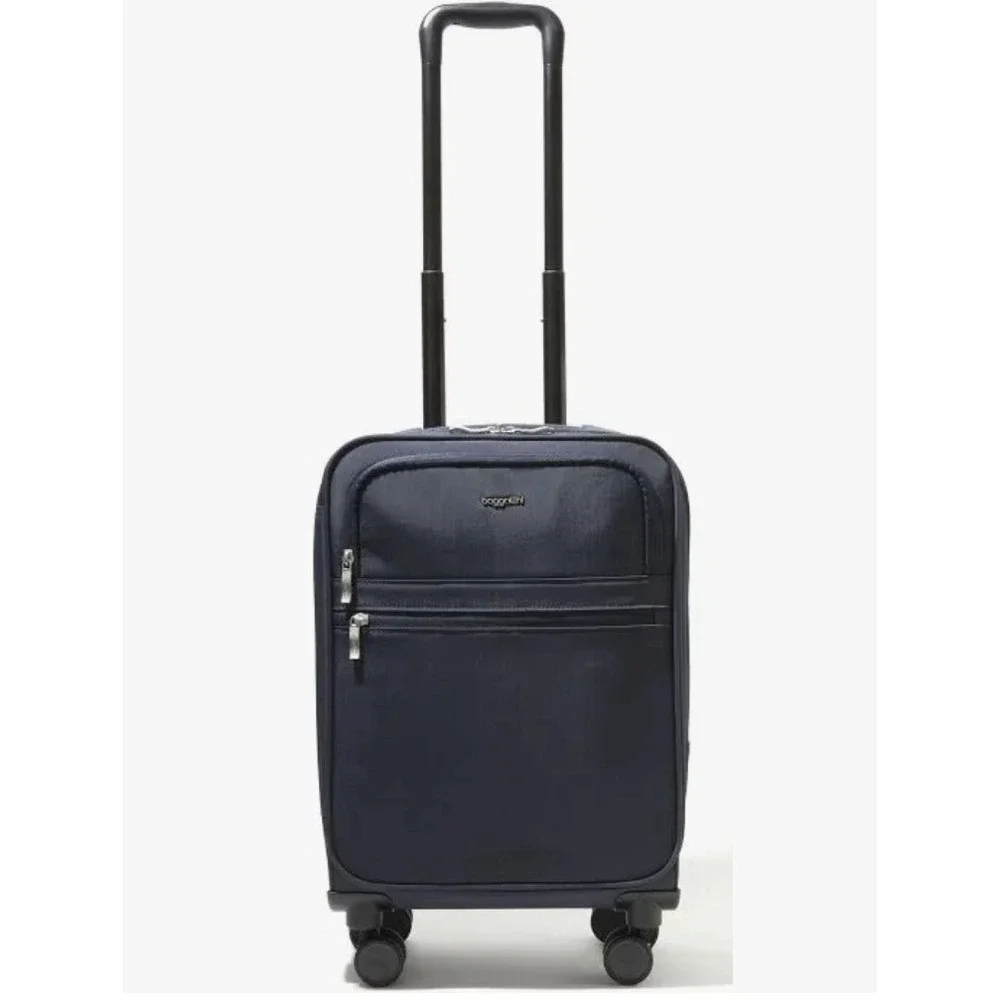 Baggallini Luggage Set Carry-On & Large Checked Luggage Navy Blue New With Tags